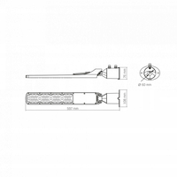 Lampa Uliczna Videx 100W 10000 Lumenów Zasilanie Sieciowe Barwa 5000K IP65