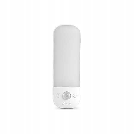 Lampa LED z Czujnikiem Ruchu Lampka Nocna 3 Barwy 3000K 4500K 6500K 750mah