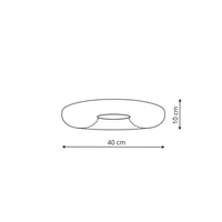 Plafon Aruba 40 cm biały IP44 LED 4000K