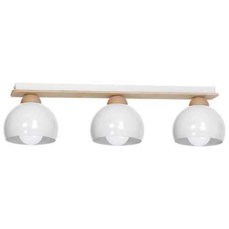 Milagro - Lampa sufitowa DAMA WHITE 3xE27
