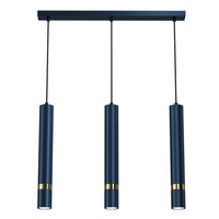 Milagro - Lampa wisząca JOKER NAVY BLUE/GOLD 3xGU10