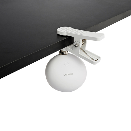 Lampka Biurkowa LED Ładowalna VIDEX 300 Lumenów Akumulator 1800mAh Biała VLE-TF18W