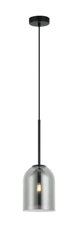 Lampa wisząca Elaris dymna 1xE27