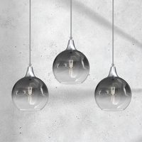 Lampa wisząca MONTE SILVER 3xE27