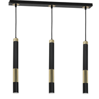 Milagro - Lampa wisząca DALLAS GOLD 3x miniGU10