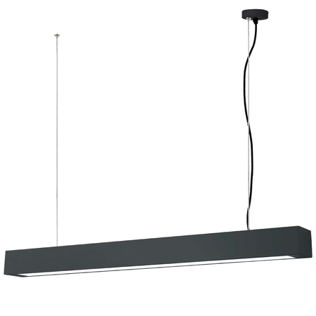 Lampa wisząca Ibros czarna 24W IP20 LED CCT