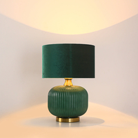 Lampa stołowa Tamiza 48 cm zielona 1xE27