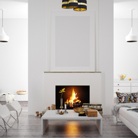 Milagro - Lampa sufitowa PALMIRA BLACK / GOLD 3xE27