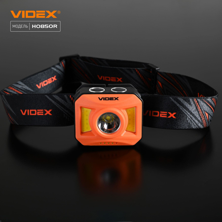 Latarka czołowa LED VIDEX COB 5W CREE XTE 5W 400lm 5000K IP65