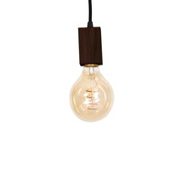 Milagro - Lampa Wisząca JACK 5xE27 Orzech