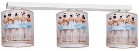 Milagro - Lampa Sufitowa BALLERINA 3xE27