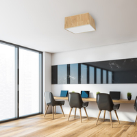 Milagro - Lampa sufitowa CORK White/Cork 3xE27