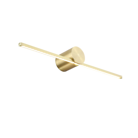 Kinkiet Modern Slim 40 cm złoty LED 3000K
