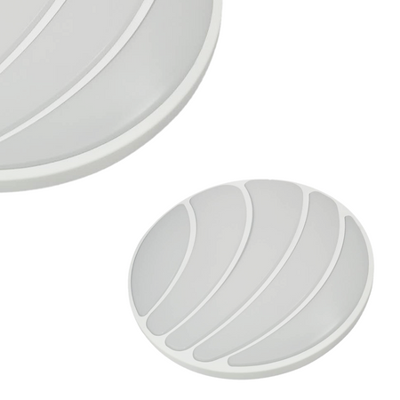 Milagro - Plafon SHELL WHITE 40W LED Ø480 mm