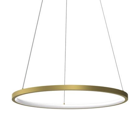Milagro - Lampa wisząca ROTONDA GOLD 27W LED