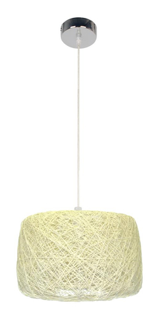 PANDA LAMPA WISZĄCA 35 1X60W E27 KREMOWY