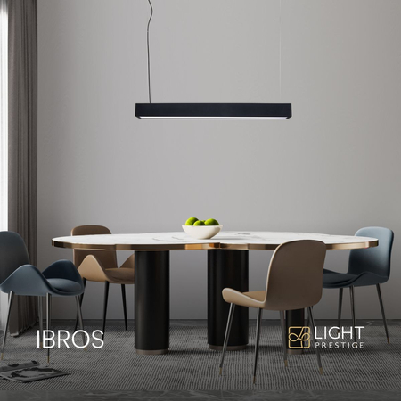 Lampa wisząca Ibros czarna 18W IP20 LED CCT