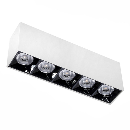 Lampa liniowa natynkowa 15w 4000K biało-czarna JDL-3T