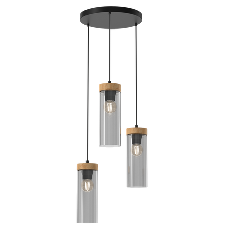Milagro - Lampa wisząca ELICA 3xE27