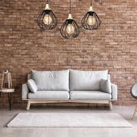 Milagro - Lampa wisząca KANE BLACK 3xE27