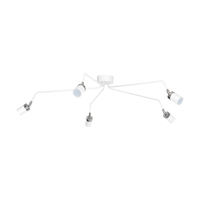 Milagro - Lampa sufitowa JOKER WHITE/CHROME 5xGU10