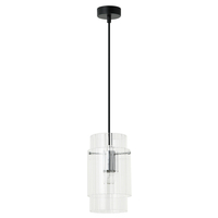 Lampa wisząca Savona czarna 1xE27