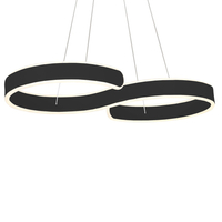 Milagro - Lampa wisząca INFINITY BLACK 60W LED