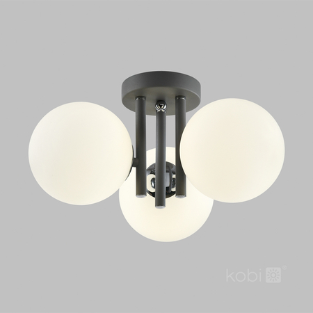 Lampa sufitowa GLOBE ELEGANCE ASH S3 3xG9 Kobi Design