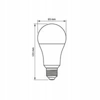 Żarówka LED 15W 1520lm 3000K E27 ciepła