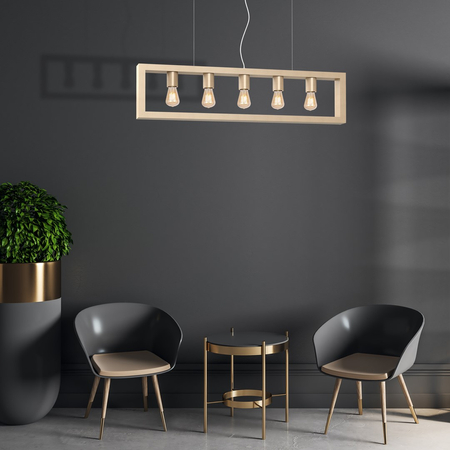 Milagro - Lampa wisząca MACK 5xE27