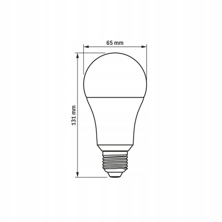 Żarówka LED 15W 1520lm 3000K E27 ciepła