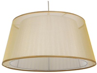 CHARLIE LAMPA WISZĄCA 45 1X60W E27 ZŁOTY