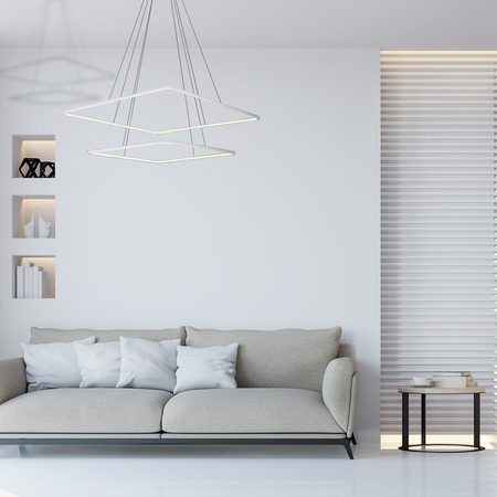Milagro - LAMPA WISZĄCA NIX WHITE 50W LED