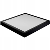 Panel LED NATYNKOWY PLAFON KWADRAT LAMPA 24W CZARNY BARWA NEUTRALNA PL-C03