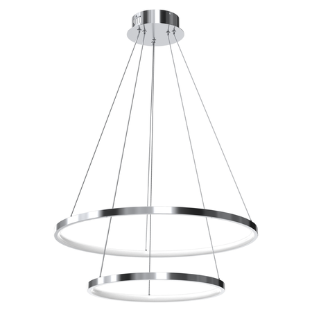 Milagro - Lampa wisząca ROTONDA CHROME 51W LED