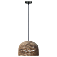 Rattanowa lampa wisząca Kanso 40 cm jasne drewno 1xE27