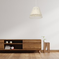 Milagro - Lampa wisząca VIMINI WHITE 1xE27