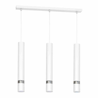 Lampa wisząca JOKER WHITE/CHROME 3xGU10