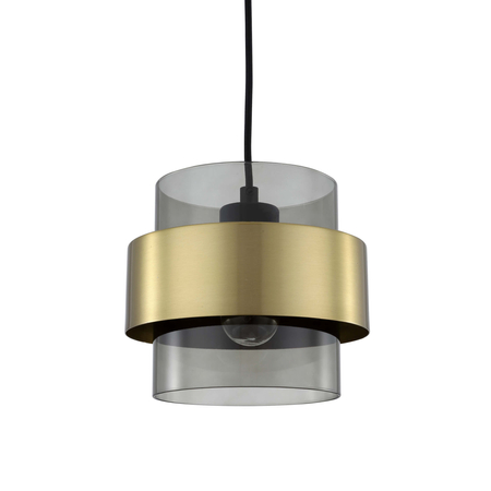 Lampa wisząca Miele dymna 1xE27