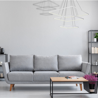 Milagro - LAMPA WISZĄCA NIX WHITE 117W LED