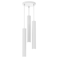 Milagro - Lampa wisząca HUDSON WHITE 3xGU10