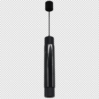 Milagro - Lampa wisząca MARBLE BLACK 1xGU10