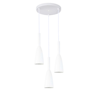 Lampa wisząca Solin 3 biała 3xE27