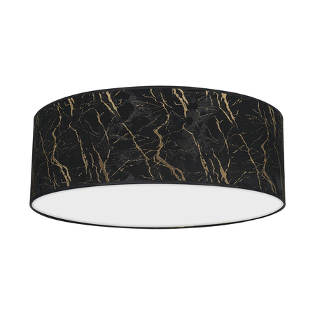 Milagro - Lampa sufitowa SENSO Black/Gold 3xE27 Ø50cm