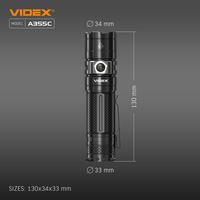 Latarka kompaktowa LED przenośna 20W 4000lm IP68 CREE VLF-A355C