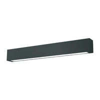 Lampa sufitowa Ibros 63 cm czarny 18W IP44 LED CCT