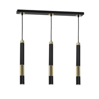 Milagro - Lampa wisząca DALLAS GOLD 3x miniGU10