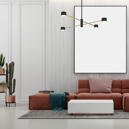 Milagro - Lampa sufitowa CROSS GOLD 4xGX53