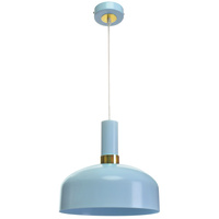 Milagro - Lampa wisząca MALMO BLUE 1xE27