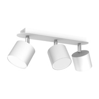 Milagro - Lampa sufitowa DIXIE WHITE 3xGX53